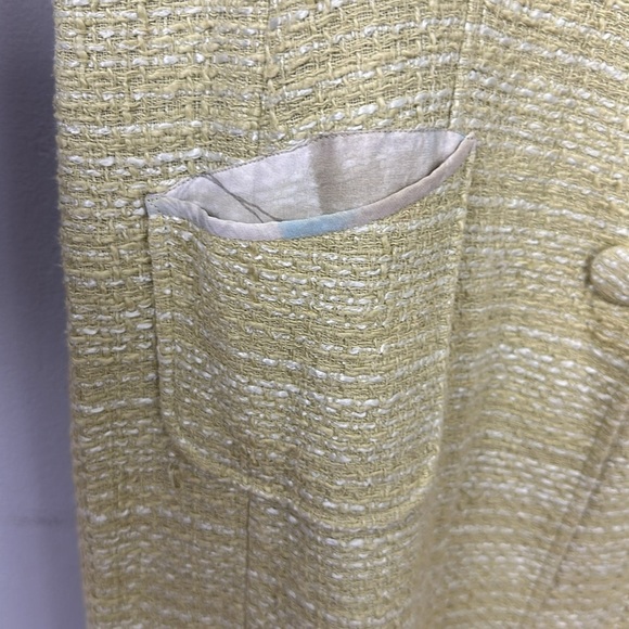 Sigrid Olsen Tweed Silk Lined Coat Sz 12 - Picture 7 of 14